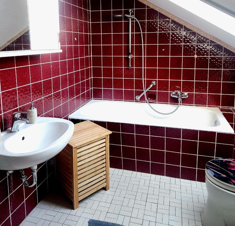 Apartment Am Suedhang Dinkelsbuhl Bagian luar foto