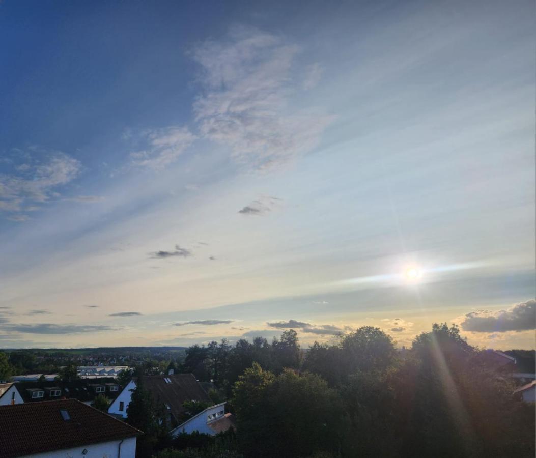 Apartment Am Suedhang Dinkelsbuhl Bagian luar foto